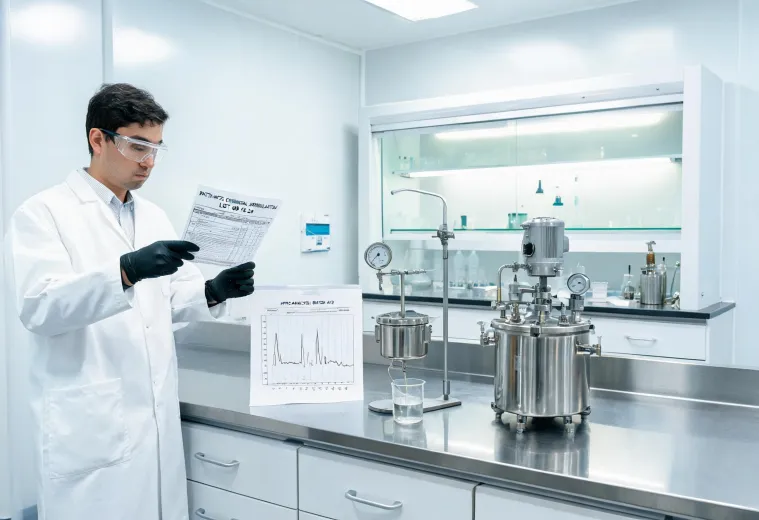 Chemical formulation lab pilot reactor